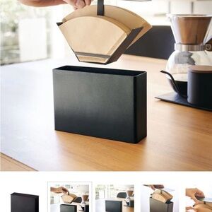West Elm / Yamazaki Coffee Filter Case - NEW in box